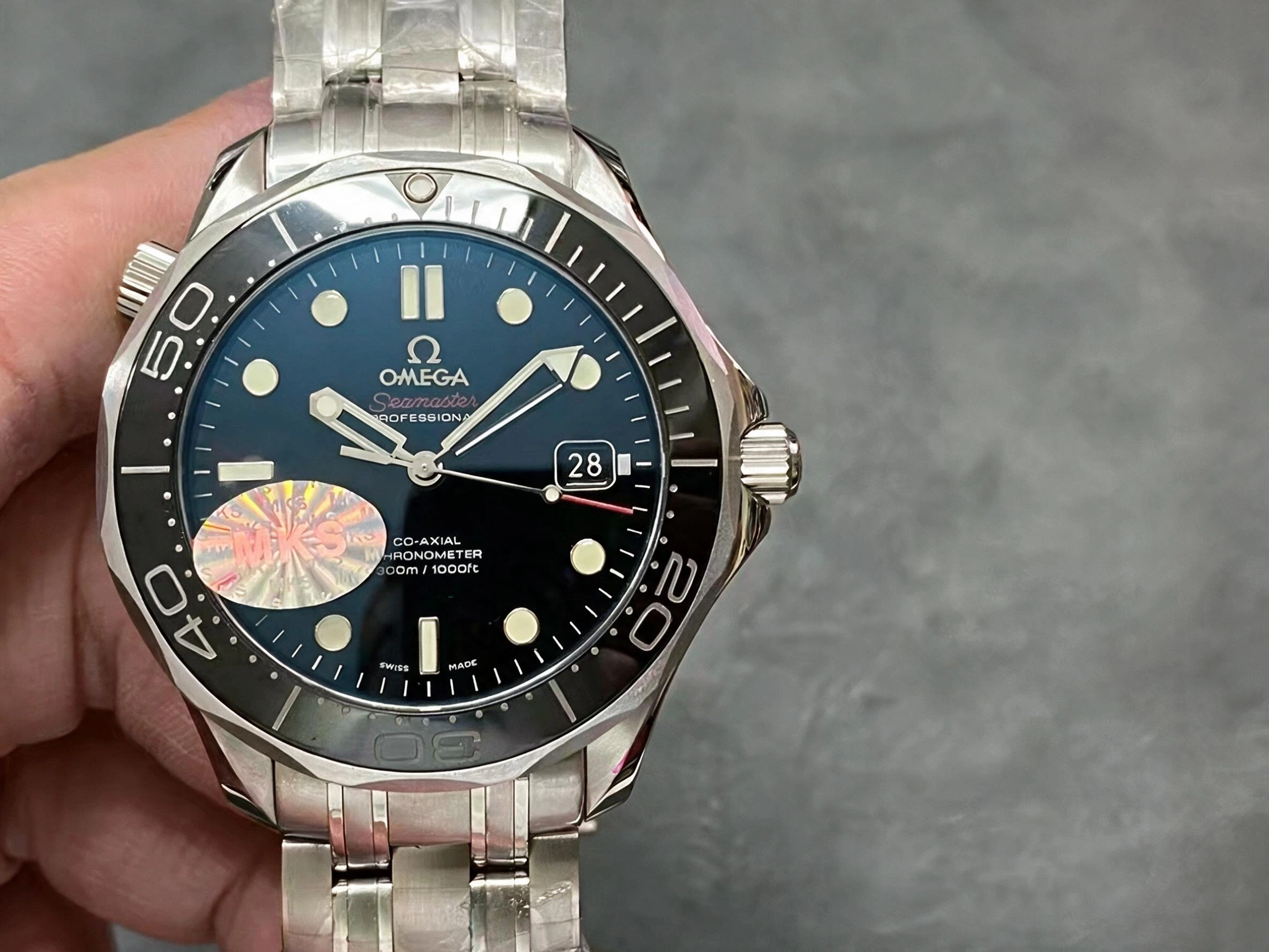 Omega Seamaster Diver 300M Co-Axial nero 212.30.41.20.01.003 replica